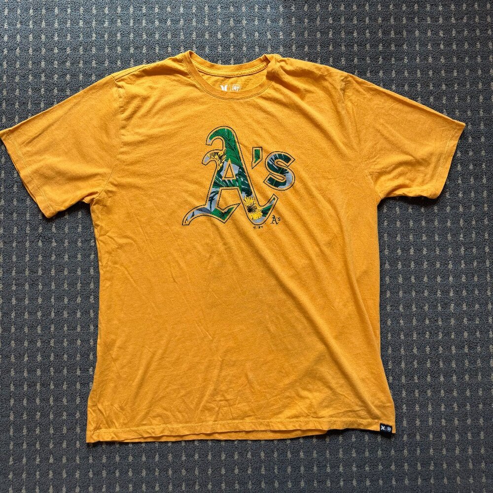 Hurley X 47 Oakland Athletics A's Short Sleeve T-Shirt